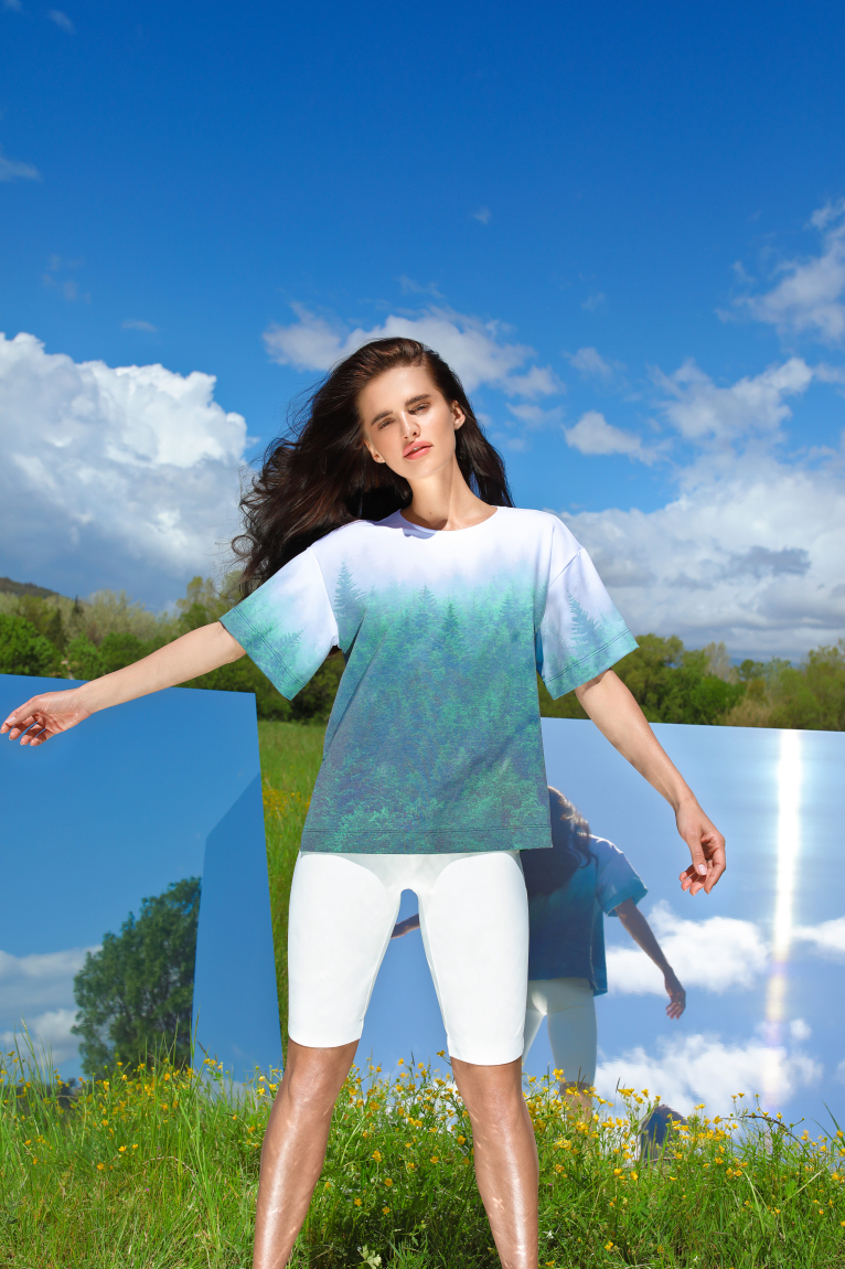 T-shirt 36512p Grün