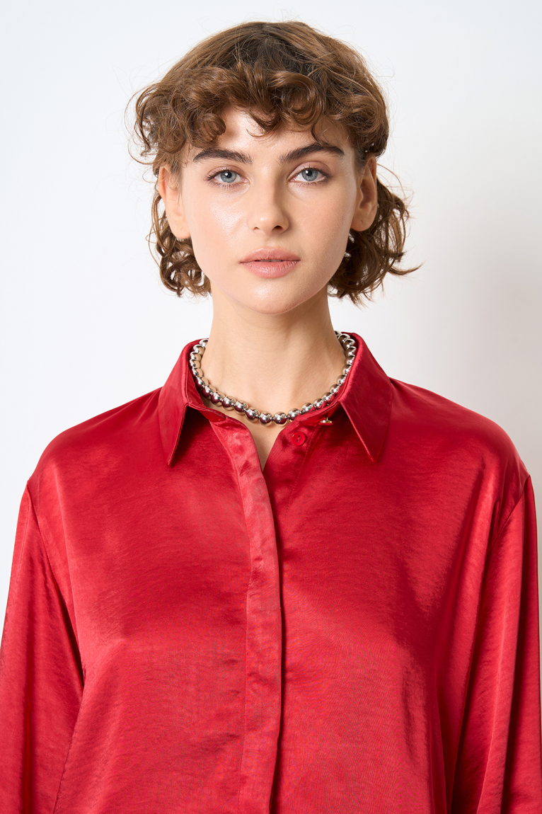 Bluse 39008 Rot