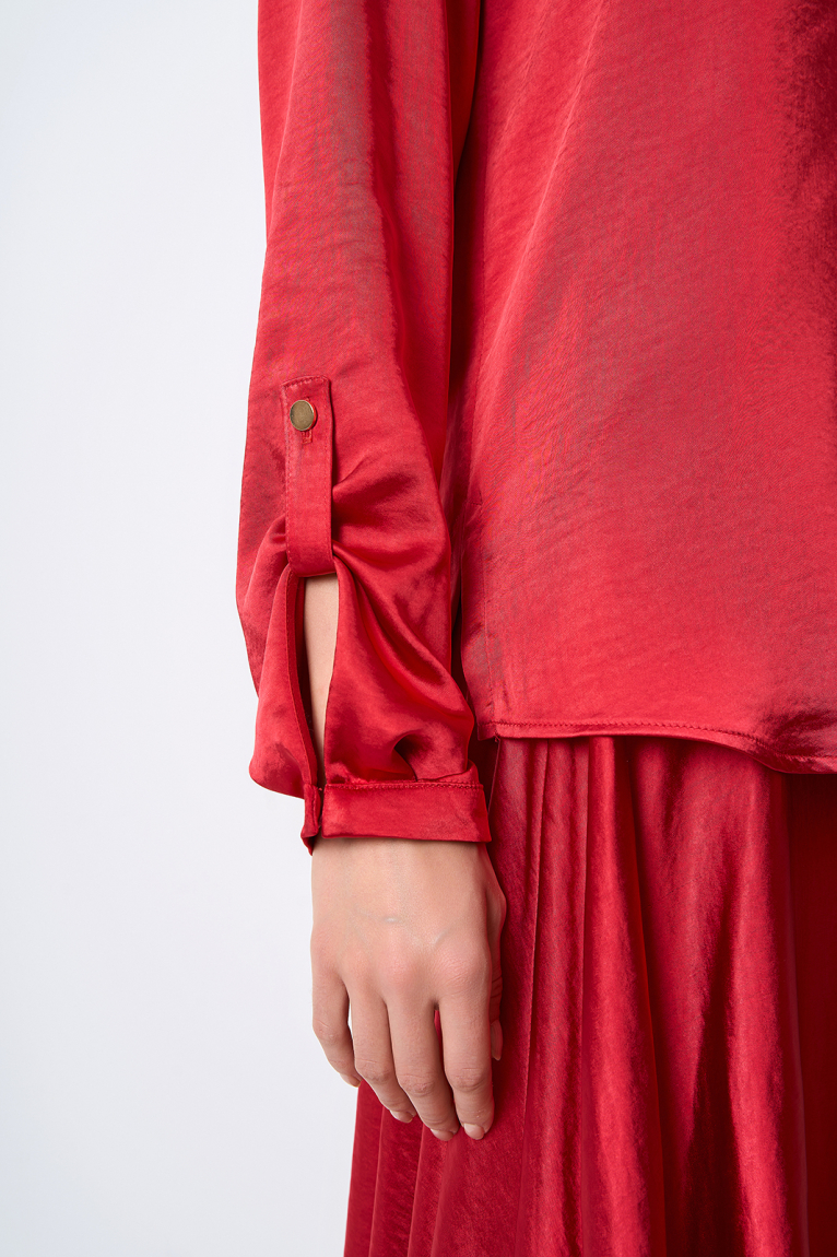Bluse 39008 Rot