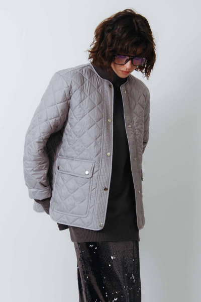 Jacke 39073p Grau