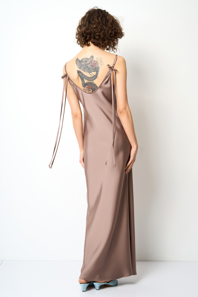 Kleid 40008 Mokka