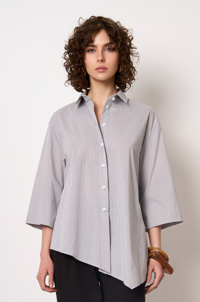Hemd 40019 Grau