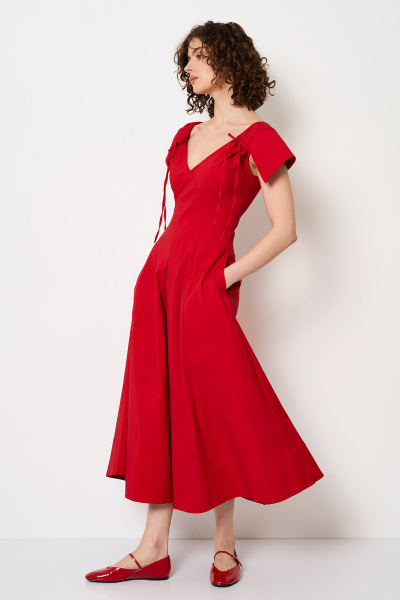 Kleid 40034p Rot