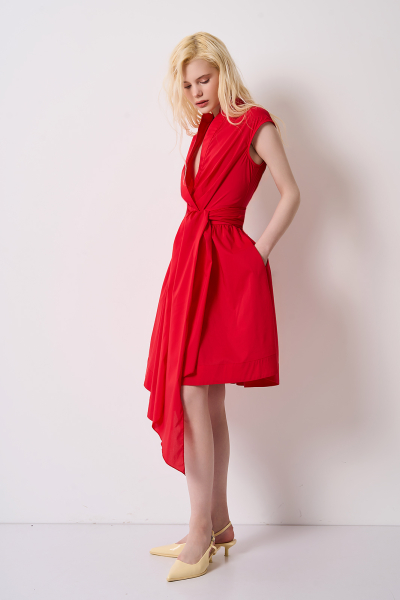 Kleid 40049p Rot