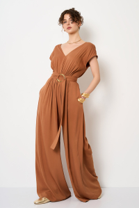 Jumpsuit 40056p Mokka