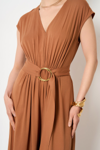 Jumpsuit 40056p Mokka