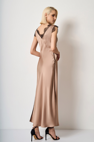 Kleid 41005 Mokka