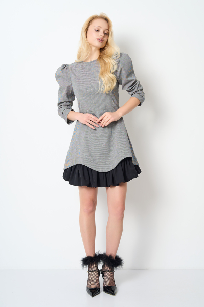 Kleid 41073 Grau