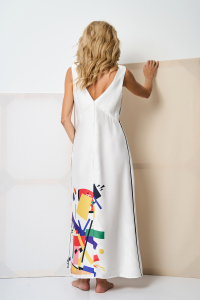 Kleid 41202 W
