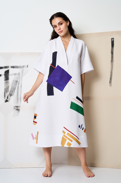 Kleid 41204 W