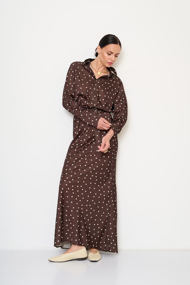 Kleid 42000 Schoko