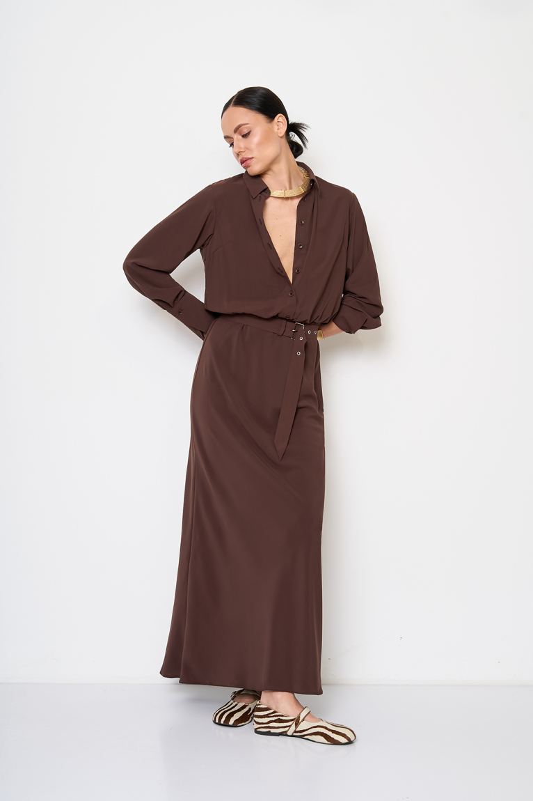 Kleid 42000 Schoko
