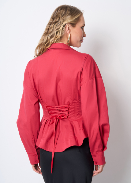 Bluse-Korsett 42020 Bordo