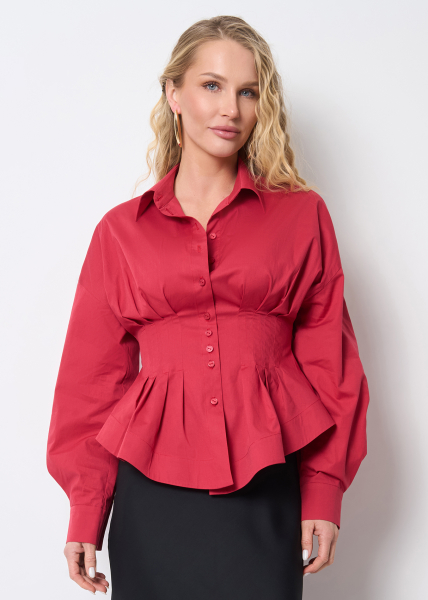 Bluse-Korsett 42020 Bordo