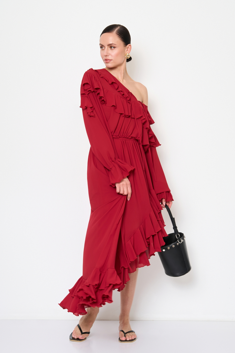 Kleid 42040 Bordo