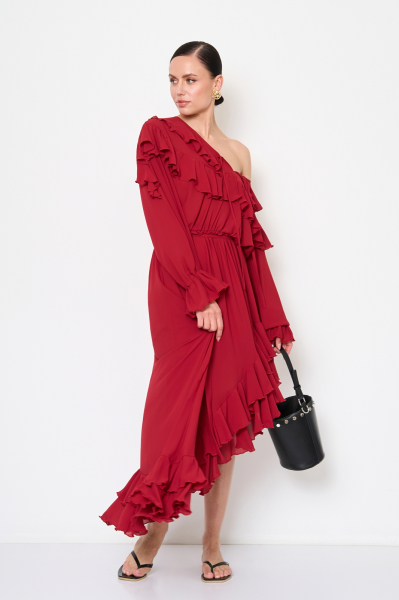 Kleid 42040 Bordo