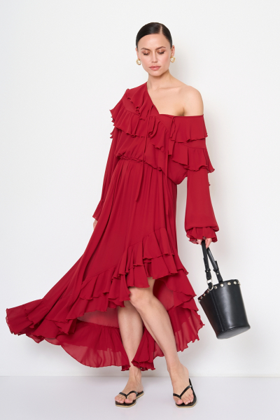 Kleid 42040 Bordo