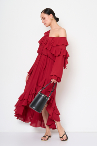 Kleid 42040 Bordo