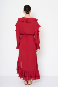 Kleid 42040 Bordo