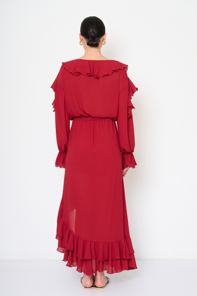 Kleid 42040 Bordo