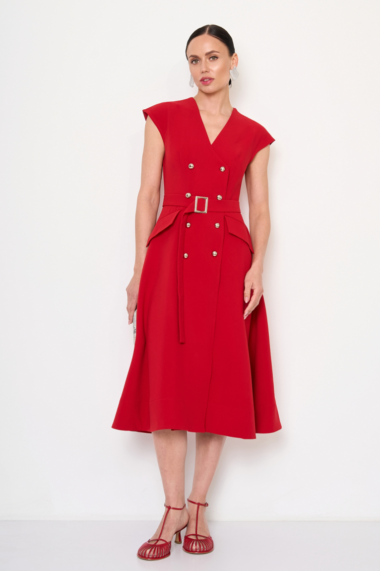 Kleid 42048 Rot