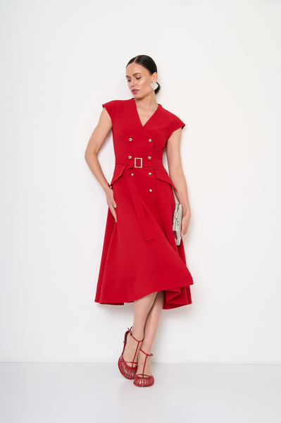 Kleid 42048 Rot